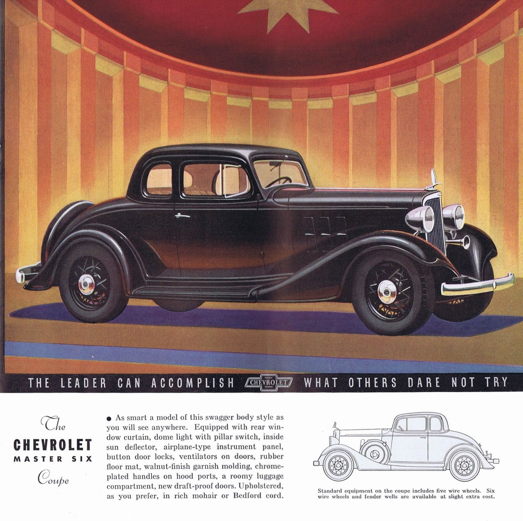 1933 Chevrolet Full-Line Brochure Page 13